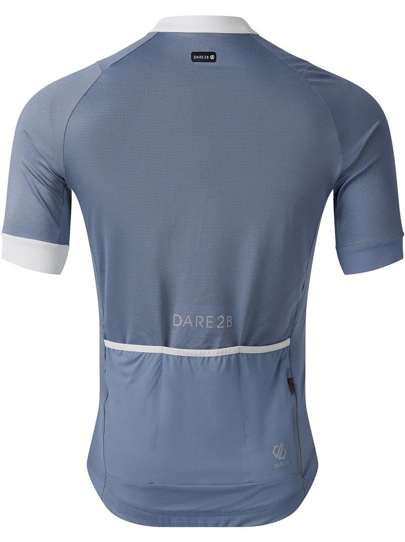 Dare 2B - Maillot de cyclisme manches courtes LIGHTNING Blanc nacré - Kiabi