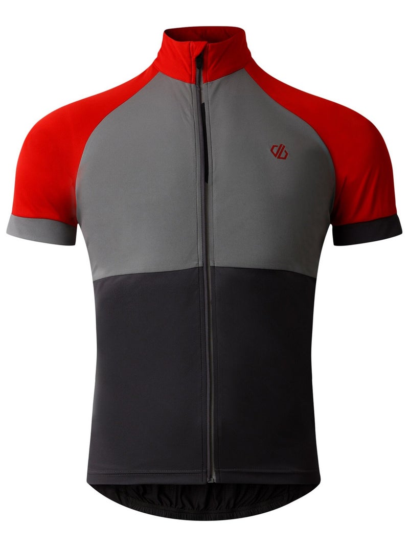 Dare 2B - Maillot de cyclisme PROTRACTION Rouge carmin - Kiabi