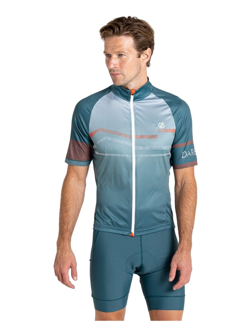 Dare 2B - Maillot de cyclisme REVOLVING Vert foncé - Kiabi