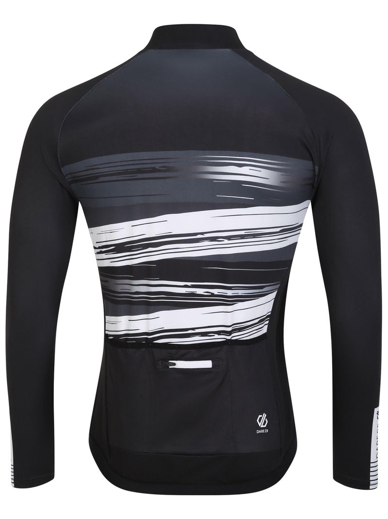 Dare 2B - Maillot manches longues motif/style Bande de roulement Noir - Kiabi