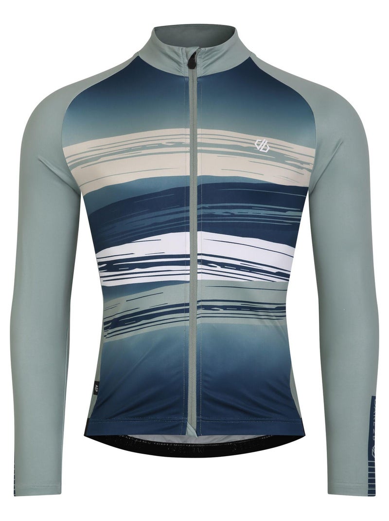 Dare 2B - Maillot manches longues motif/style Bande de roulement Vert - Kiabi