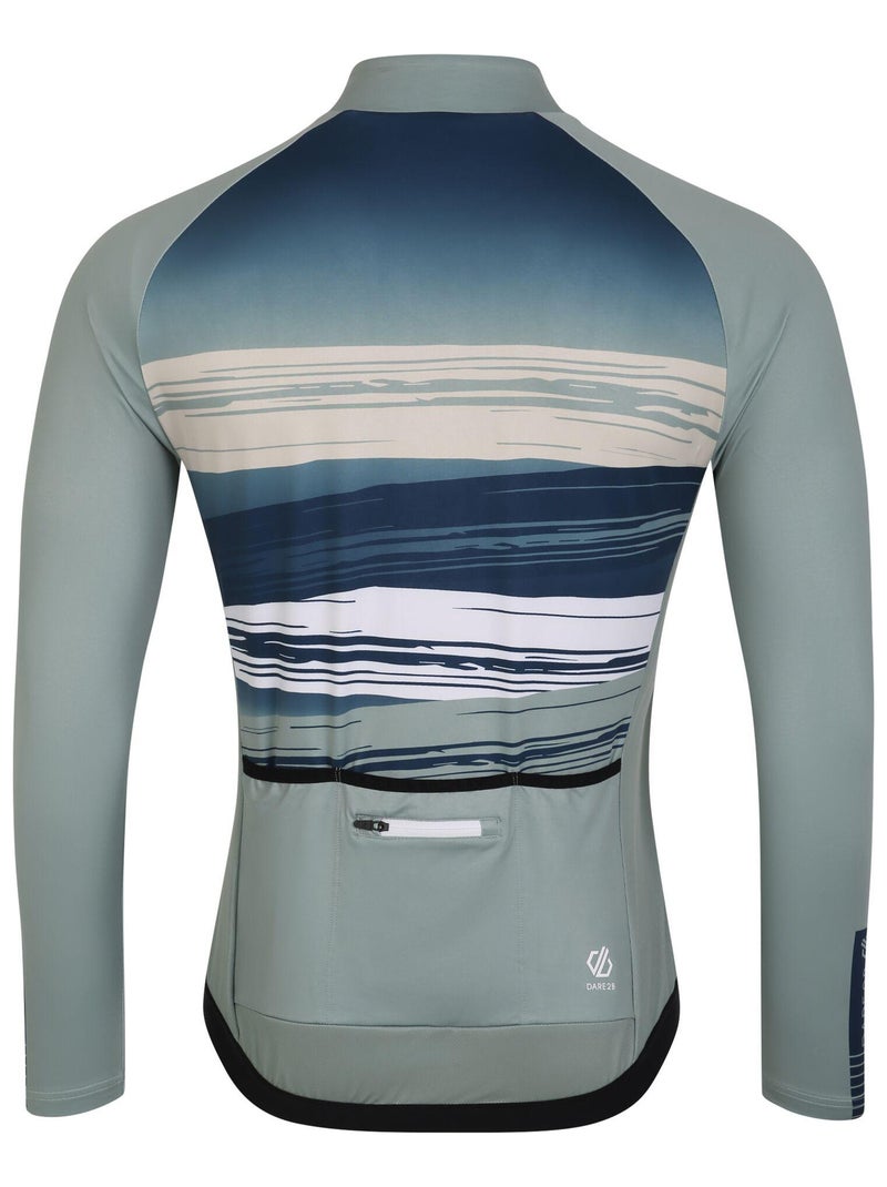 Dare 2B - Maillot manches longues motif/style Bande de roulement Vert - Kiabi