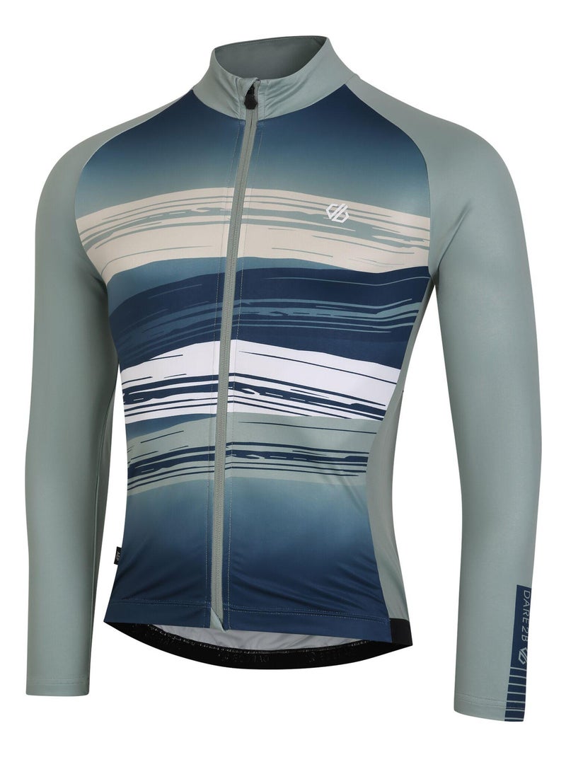 Dare 2B - Maillot manches longues motif/style Bande de roulement Vert - Kiabi