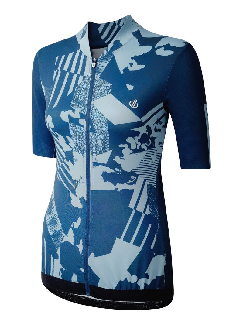 Dare 2B - Maillot motif/style géométrique AEP STIMULUS Bleu clair - Kiabi