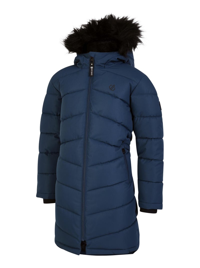 Dare 2B - Parka motif/style matelassé STRIKING Bleu outremer - Kiabi