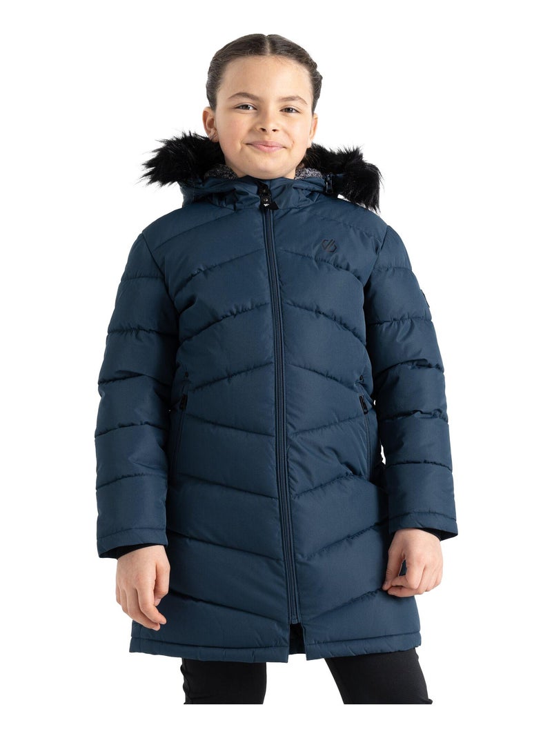 Dare 2B - Parka motif/style matelassé STRIKING Bleu outremer - Kiabi