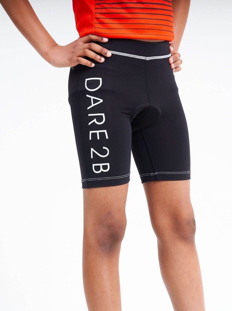 Dare 2b - Short de cyclisme GRADUAL Noir - Kiabi