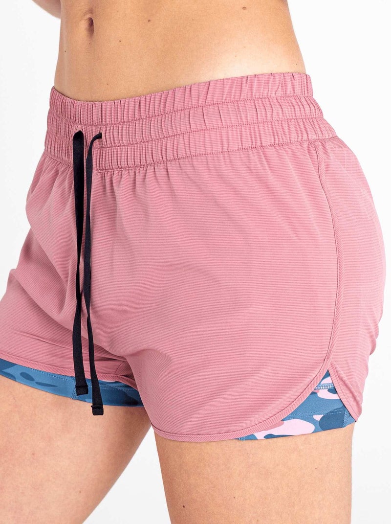Dare 2B - Short THE LAURA WHITMORE EDIT SPRINT UP Bleu gris - Kiabi
