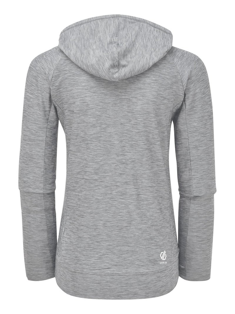 Dare 2B - Sweat à capuche LAURA WHITMORE SPRINT CITY Gris clair - Kiabi