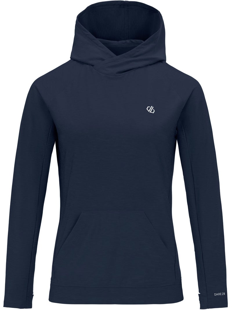 Dare 2B - Sweat cintré et léger à capuche THE LAURA WHITMORE EDIT SPRINT CITY Bleu marine - Kiabi
