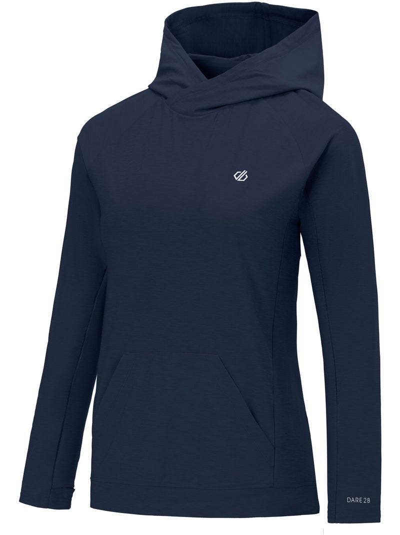Dare 2B - Sweat cintré et léger à capuche THE LAURA WHITMORE EDIT SPRINT CITY Bleu marine - Kiabi