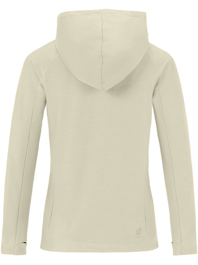 Dare 2B - Sweat cintré et léger à capuche THE LAURA WHITMORE EDIT SPRINT CITY Crème - Kiabi