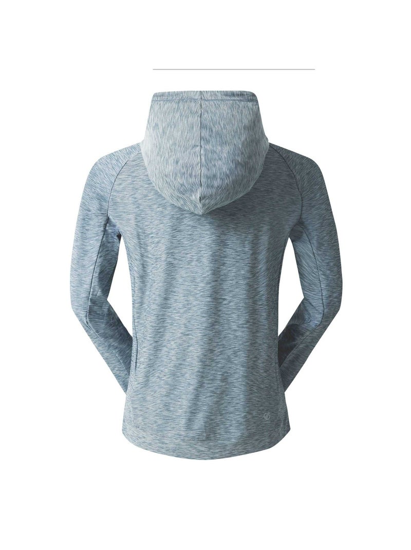 Dare 2B - Sweat cintré et léger à capuche THE LAURA WHITMORE EDIT SPRINT CITY Gris Bleu - Kiabi