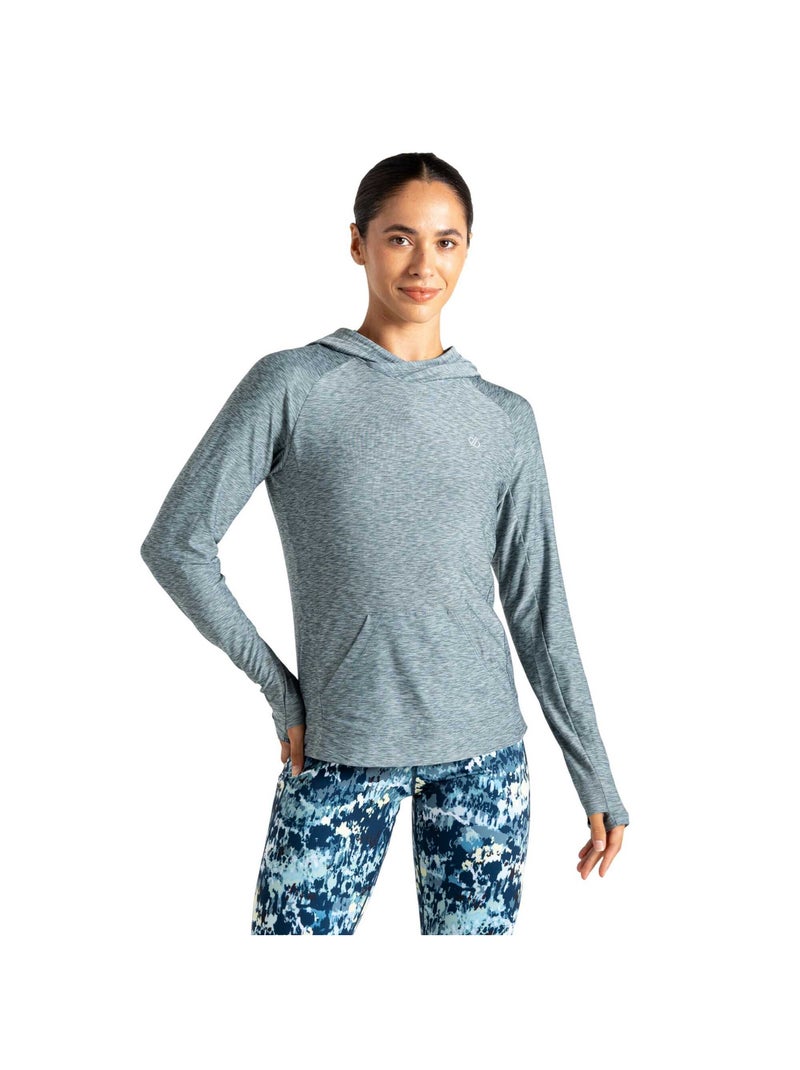 Dare 2B - Sweat cintré et léger à capuche THE LAURA WHITMORE EDIT SPRINT CITY Gris Bleu - Kiabi