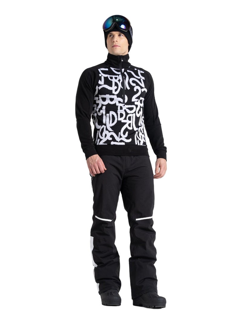 Dare 2B - Sweat manches longues SPEED Noir Blanc - Kiabi