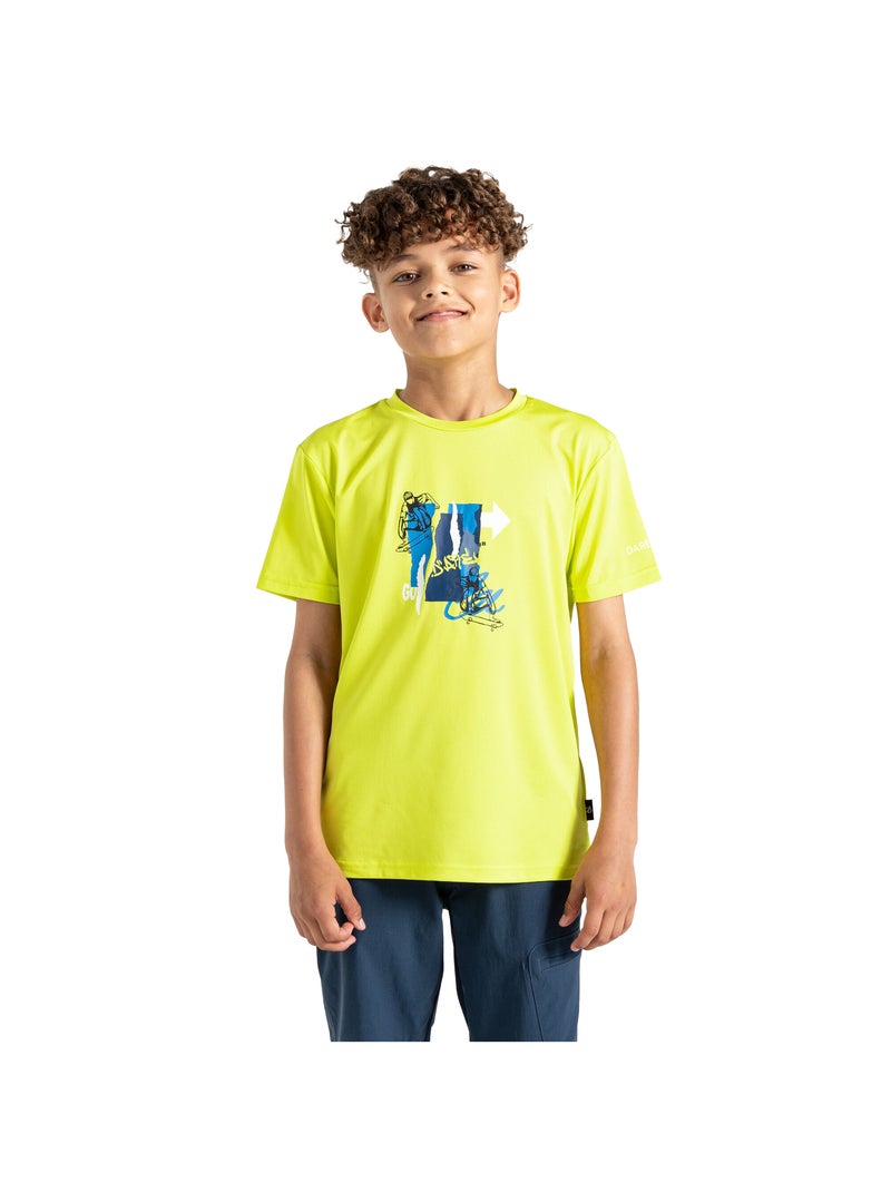 Dare 2B - T-shirt AMUSE Jaune fluo/Solinotes - Kiabi