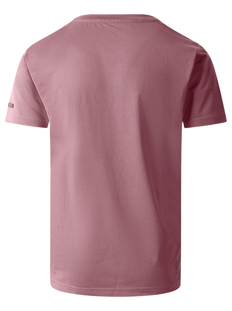 Dare 2B - T-shirt BREAK THE RULES AMUSE Mauve - Kiabi