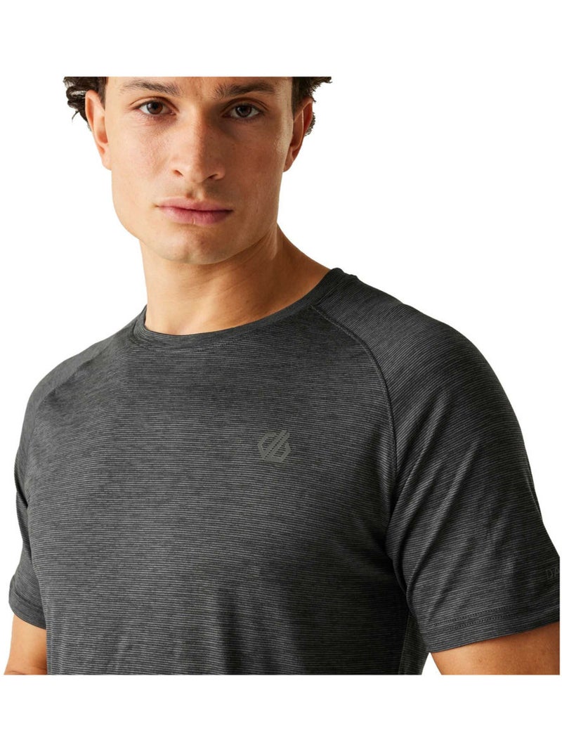 Dare 2B - T-shirt chiné manches courtes PERSIST Noir - Kiabi