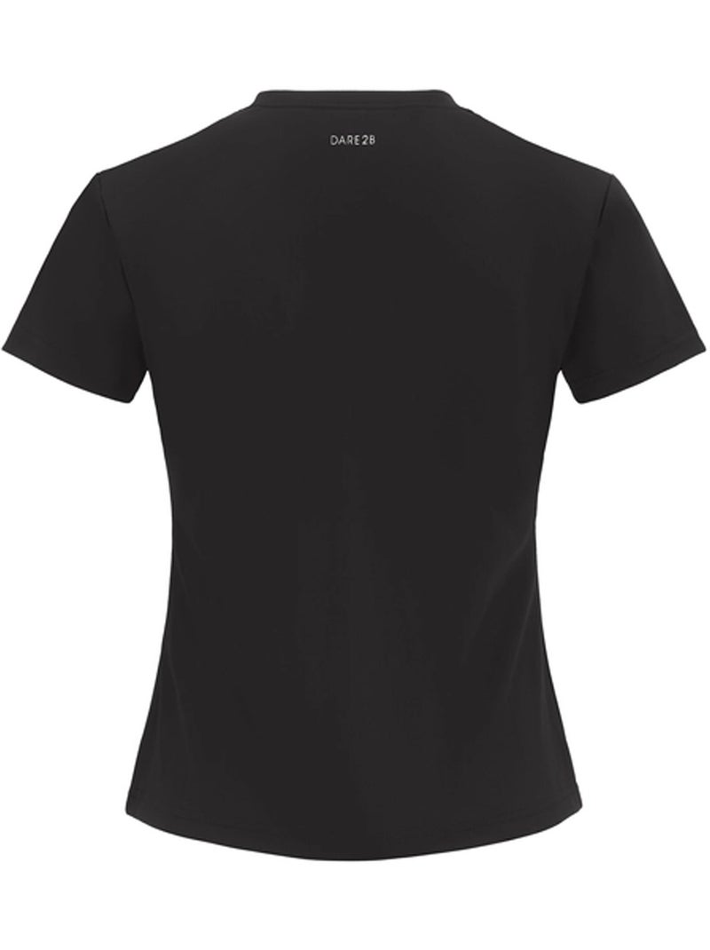 Dare 2B - T-shirt cintré à manches courtes REFRESH Noir - Kiabi