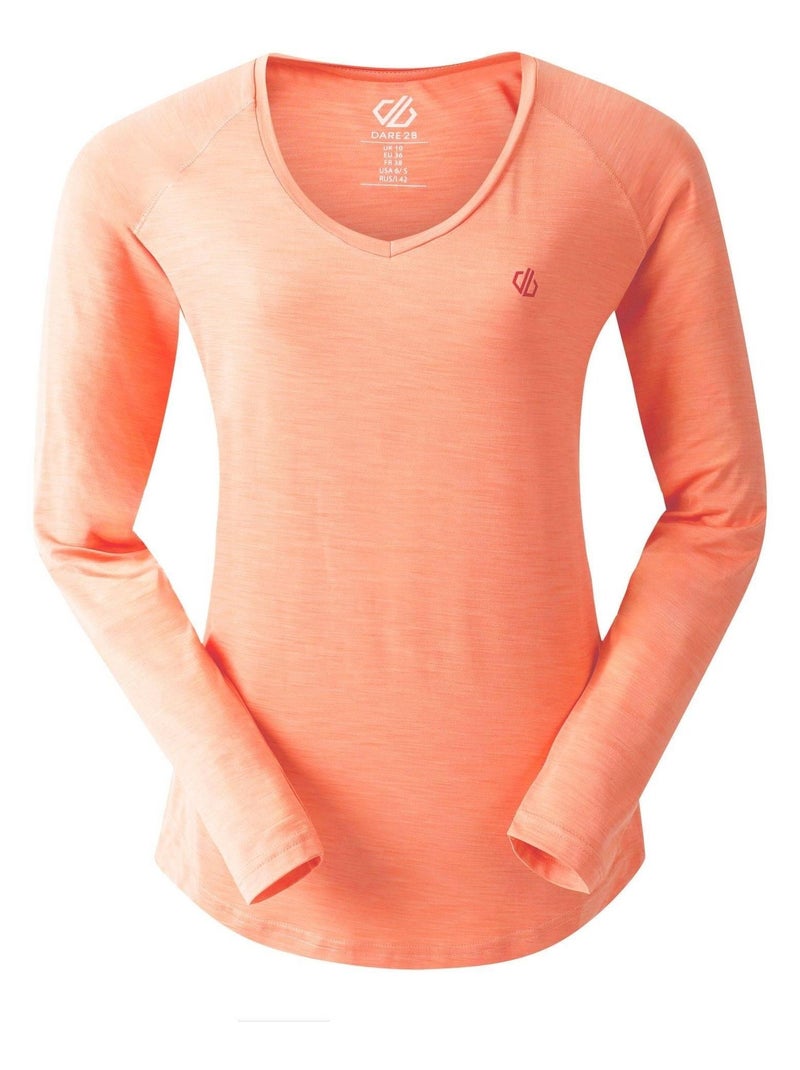 Dare 2B - T-shirt de sport DISCERN Rose saumon - Kiabi