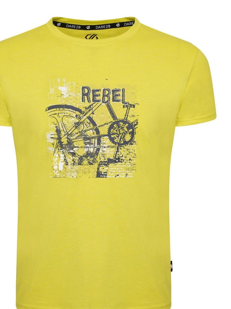 Dare 2B - T-shirt GO BEYOND Jaune - Kiabi