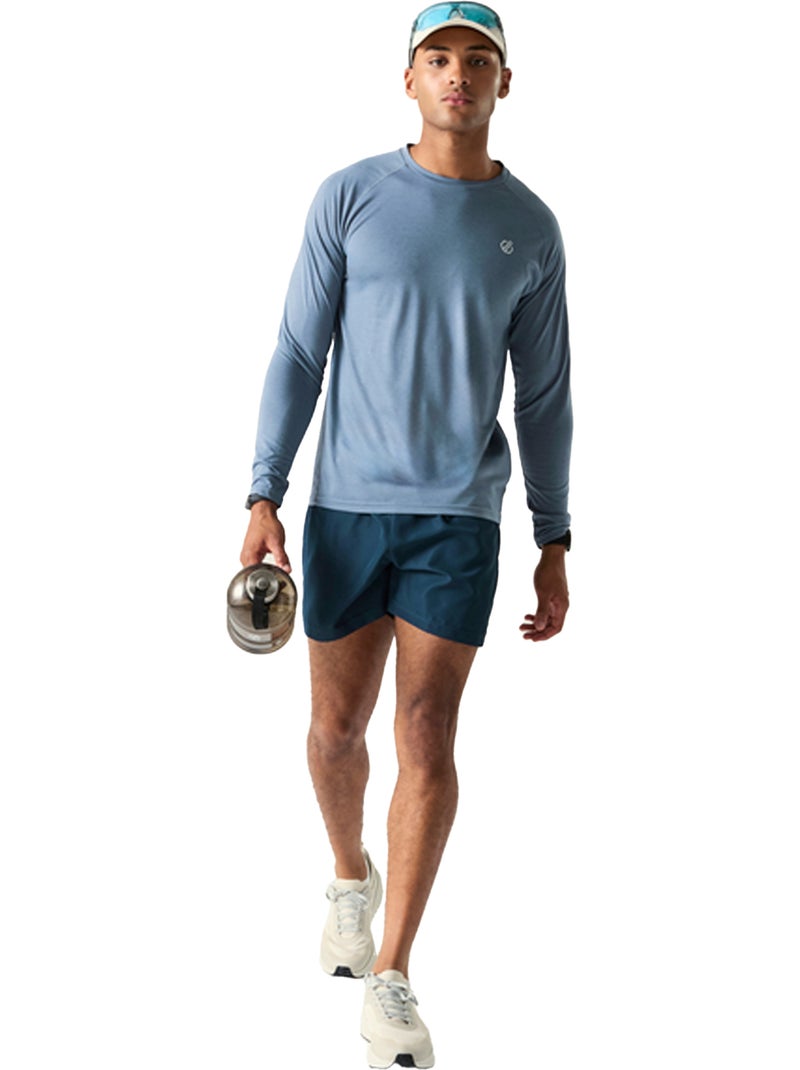 Dare 2B - T-shirt manches longues AGILE Bleu polaire - Kiabi