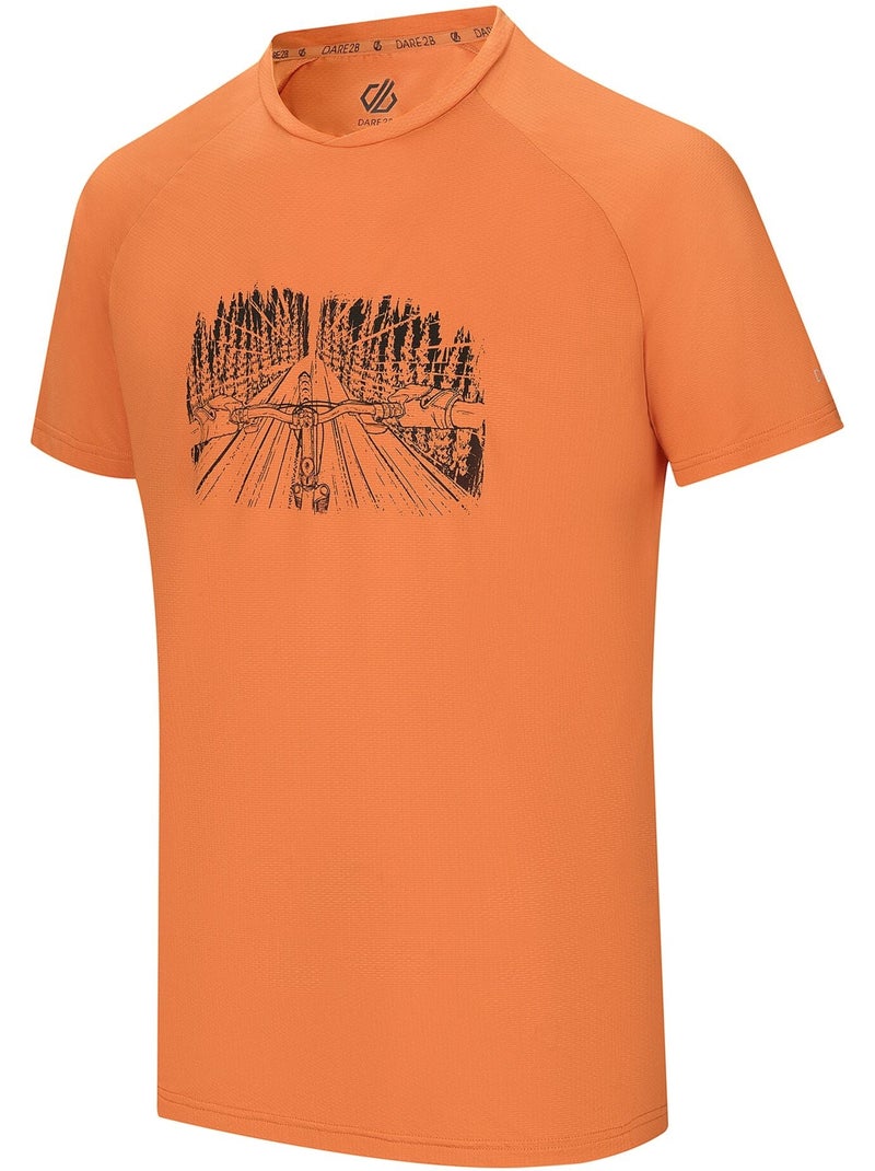 Dare 2B - T-shirt motif/style arbres TECH Orange - Kiabi