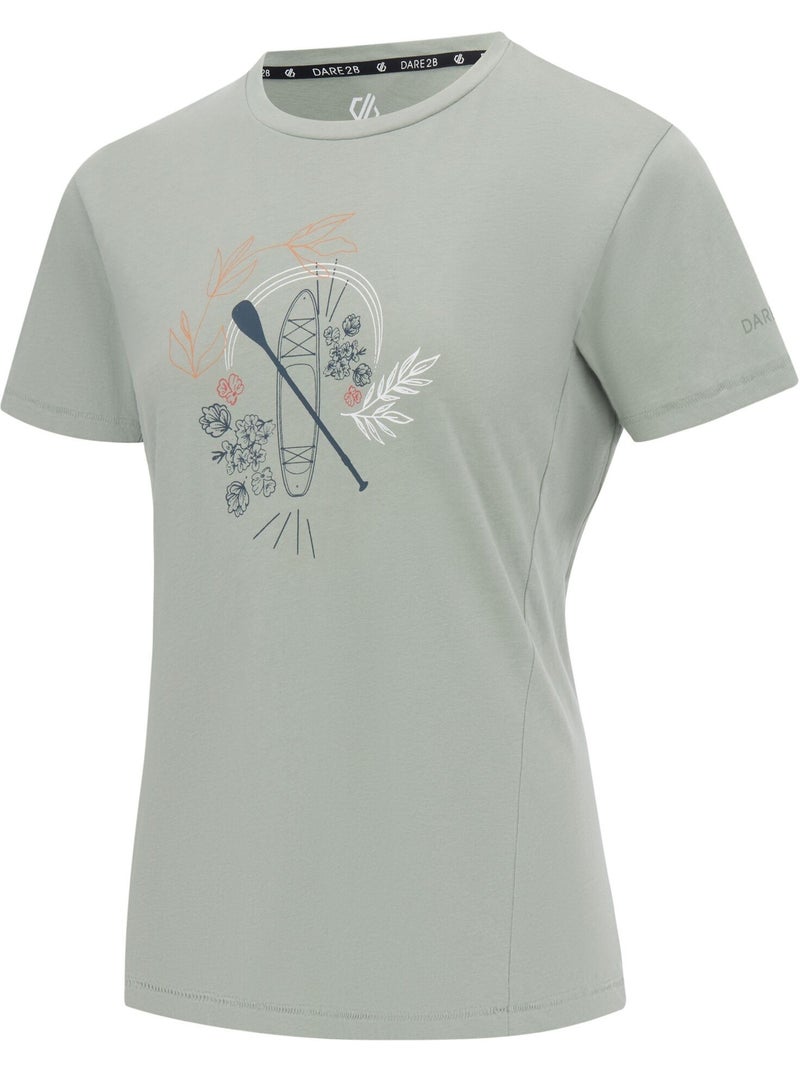 Dare 2B - T-shirt motif/style bateau TRANQUILITY Vert clair - Kiabi