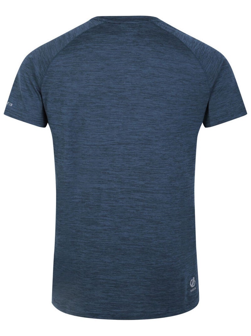 Dare 2B - T-shirt motif/style Chiné PERSIST Bleu foncé - Kiabi