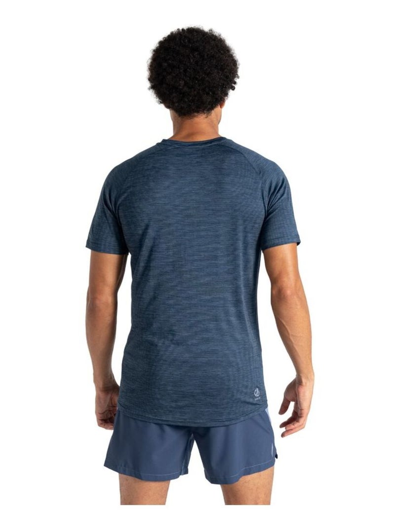 Dare 2B - T-shirt motif/style chiné PERSIST Bleu outremer - Kiabi