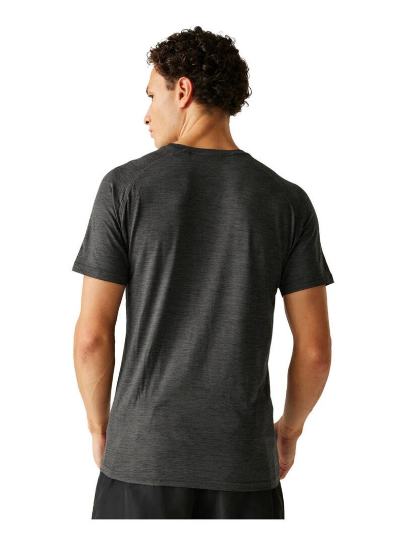 Dare 2B - T-shirt motif/style chiné PERSIST Noir - Kiabi