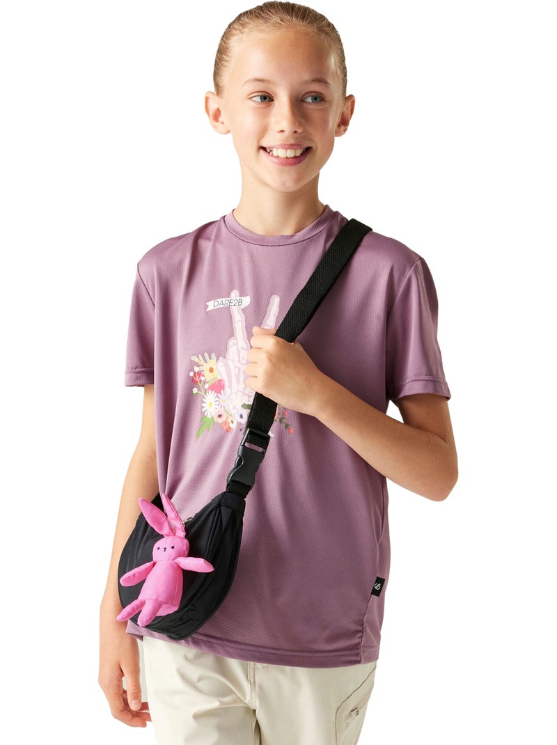 Dare 2B - T-shirt motif/style empreinte de main AMUSING Mauve - Kiabi