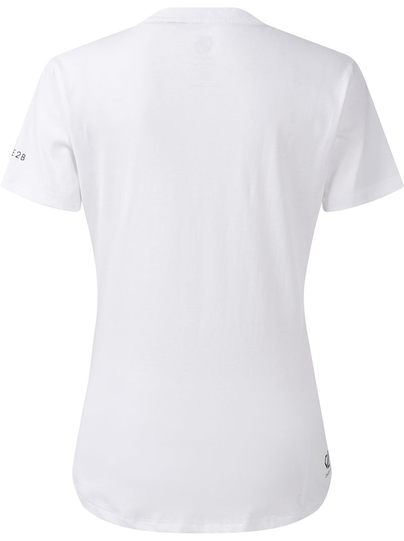 Dare 2B - T-shirt motif/style fleurs TRANQUILITY Blanc - Kiabi