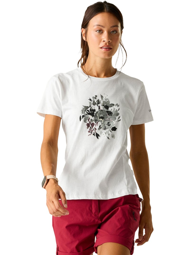 Dare 2B - T-shirt motif/style fleurs TRANQUILITY Blanc - Kiabi
