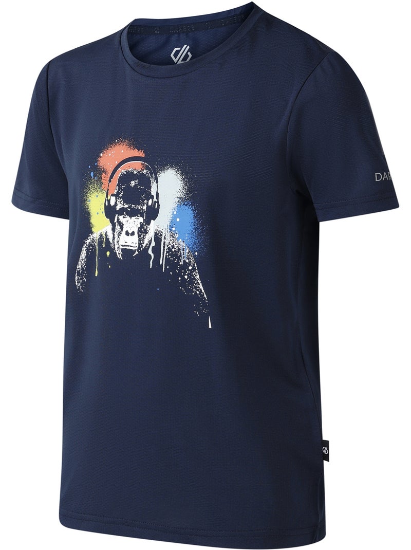 Dare 2B - T-shirt motif/style gorille AMUSE Bleu marine - Kiabi