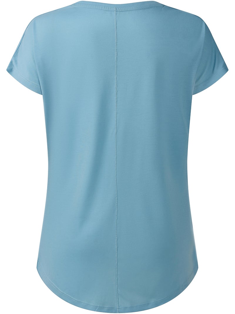 Dare 2B - T-shirt motif/style montagne abstraite SERENITY Gris Bleu - Kiabi