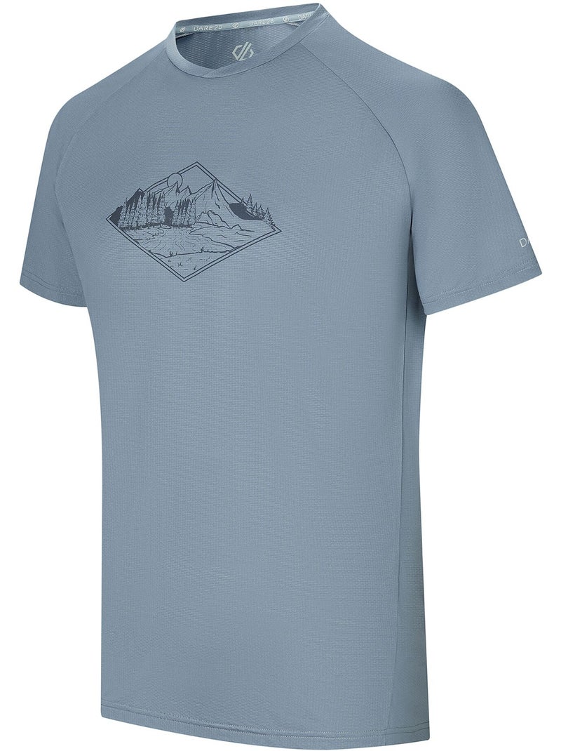 Dare 2B - T-shirt motif/style nature TECH Bleu Gris - Kiabi