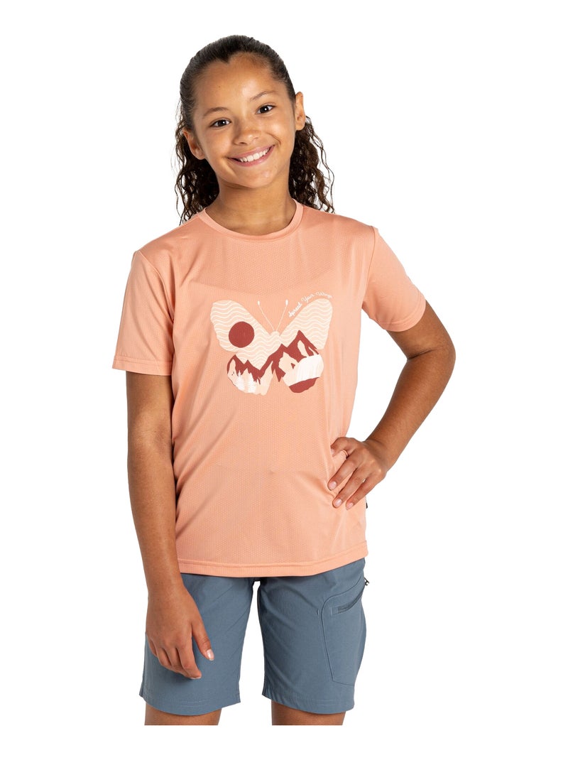 Dare 2B - T-shirt motif/style Papillon AMUSE Rose saumon - Kiabi