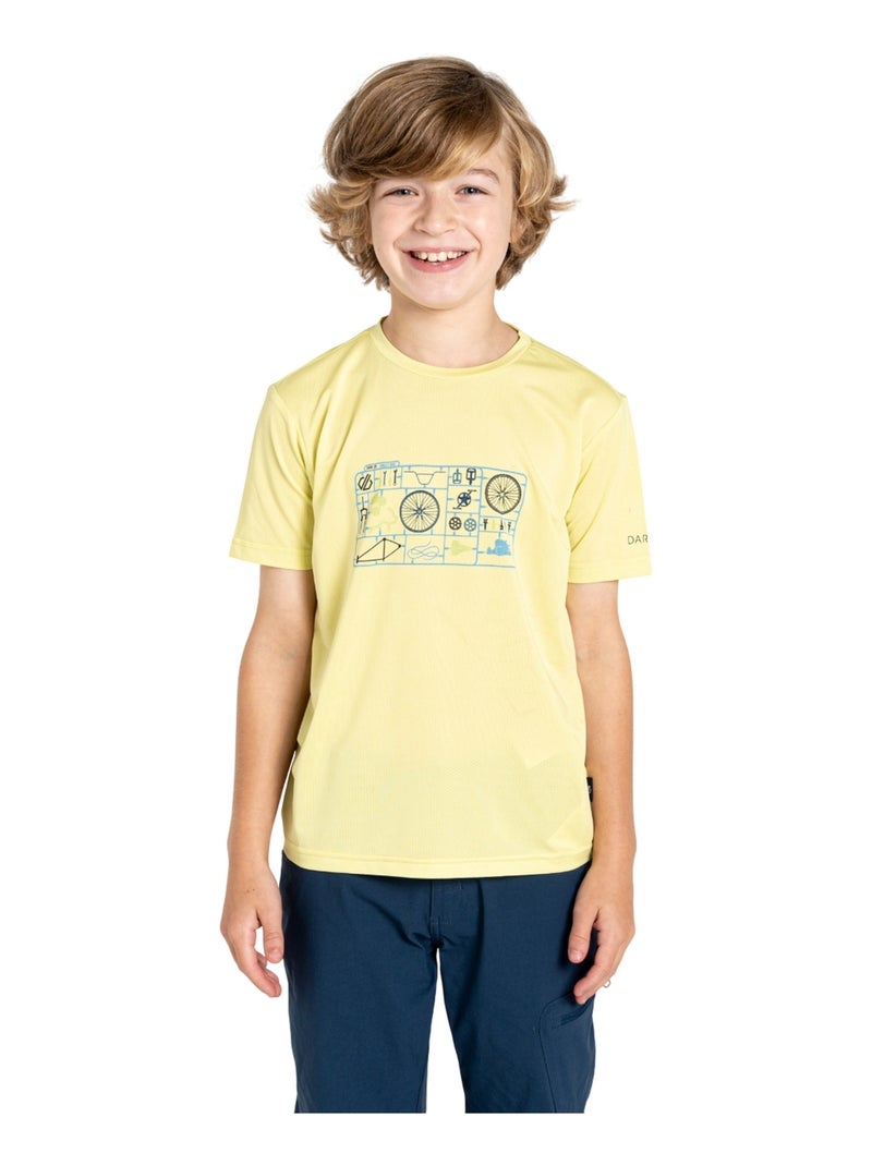 Dare 2B - T-shirt motif/style Pièces de vélo AMUSE Vert - Kiabi