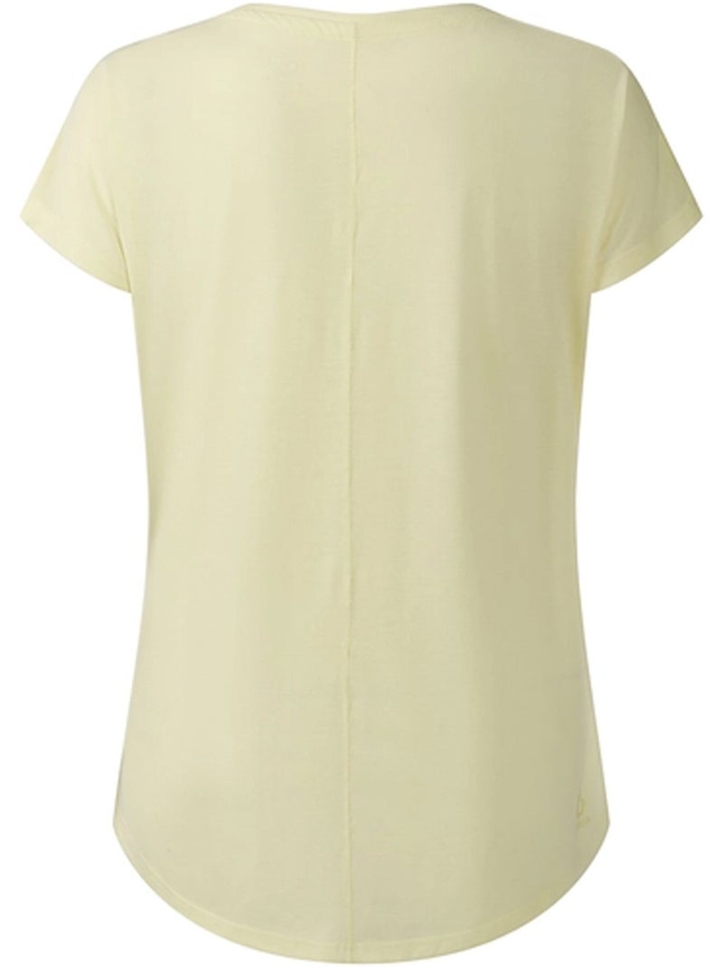 Dare 2B - T-shirt motif/style posture de yoga SERENITY Jaune pâle - Kiabi