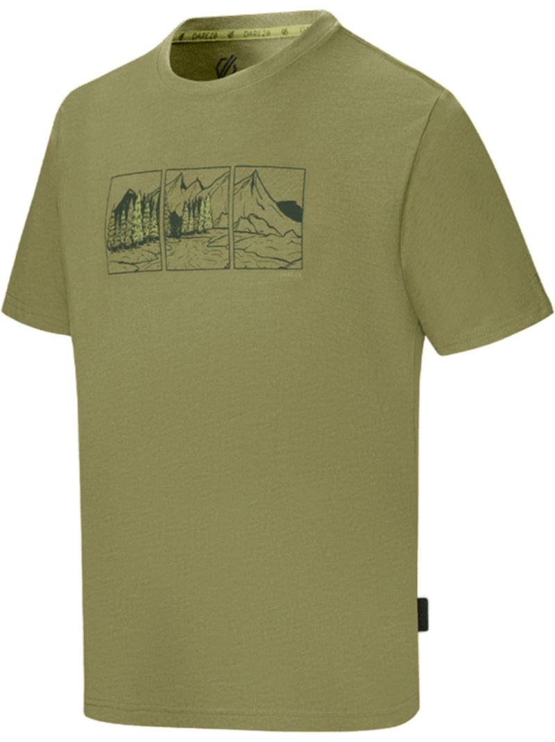 Dare 2B - T-shirt motif/style scène de montagne MOVEMENT Vert kaki - Kiabi