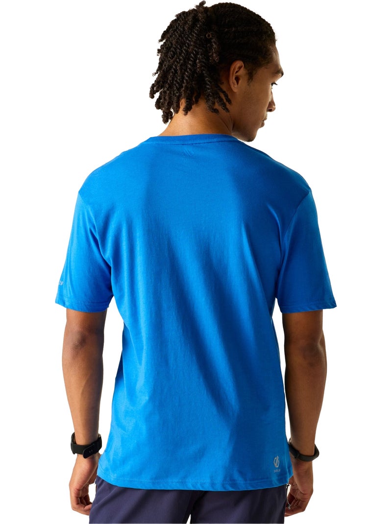 Dare 2B - T-shirt motif/style sentier de randonnée MOVEMENT Bleu - Kiabi