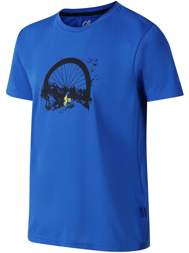 Dare 2B - T-shirt motif/style vélo AMUSE Bleu - Kiabi