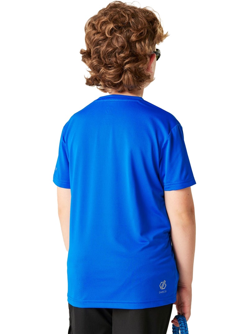 Dare 2B - T-shirt motif/style vélo AMUSE Bleu - Kiabi