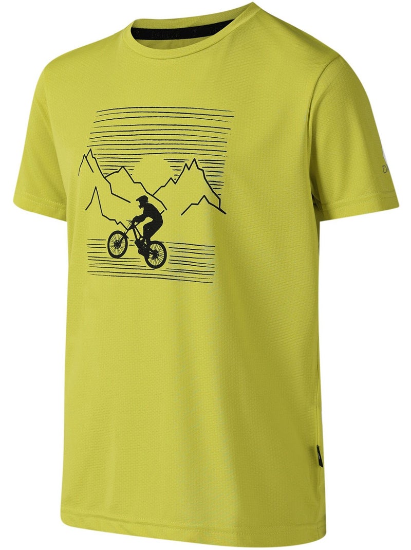 Dare 2B - T-shirt motif/style VTT AMUSE Vert clair - Kiabi