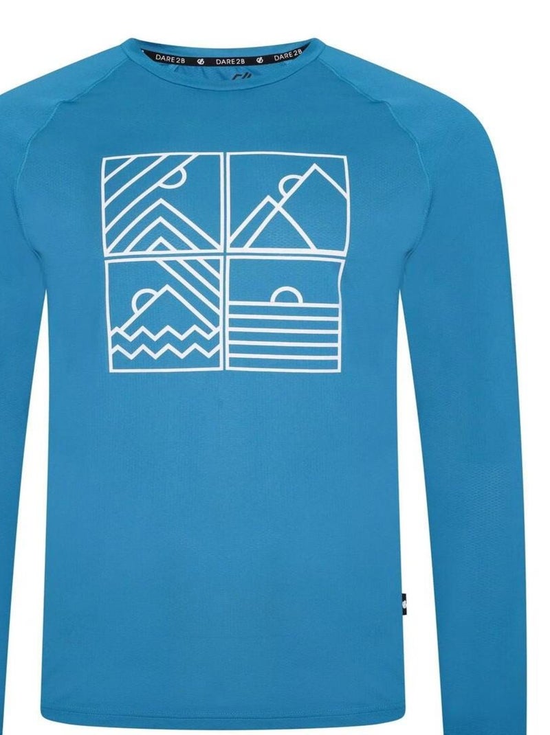 Dare 2B - T-shirt RIGHTEOUS Bleu fluo - Kiabi