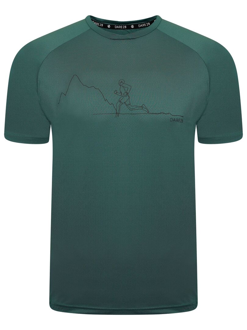 Dare 2b T-Shirt Tech Uomo, Rosso, 3XL
