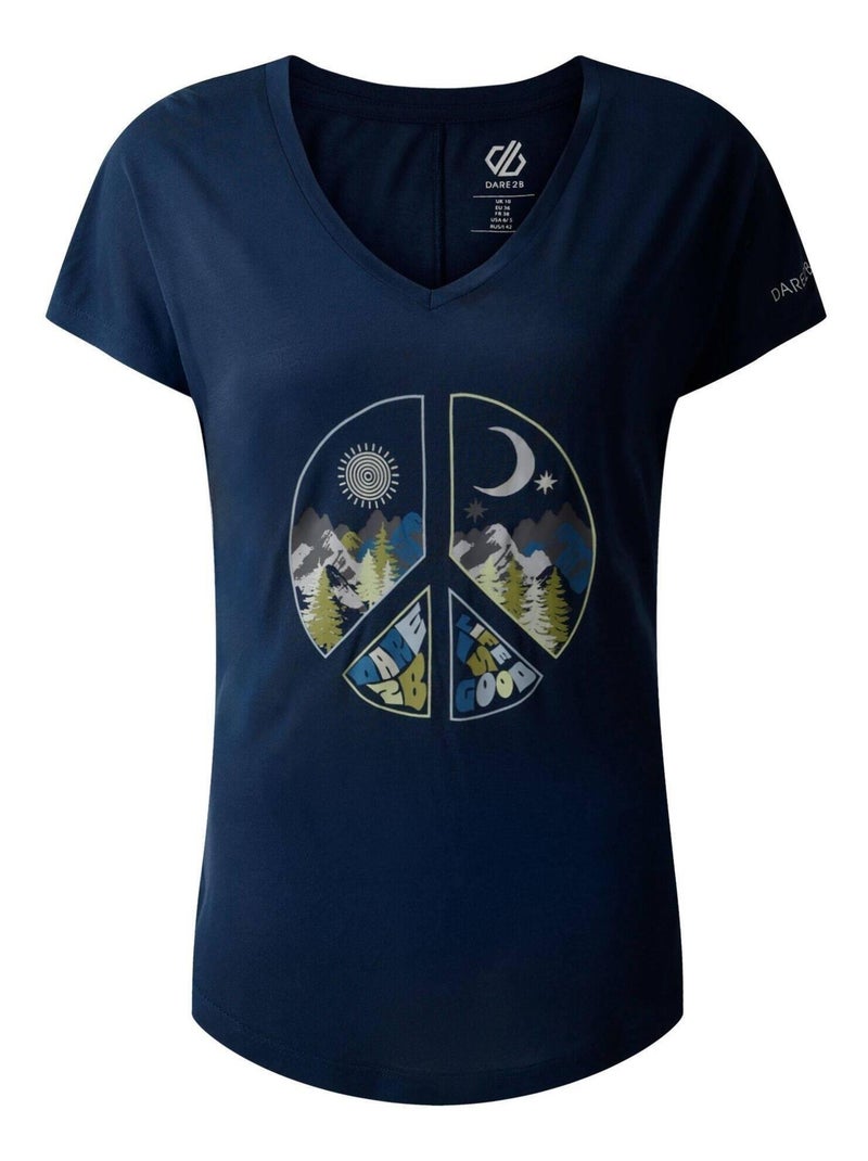 Dare 2B - T-shirt SERENE Bleu outremer - Kiabi