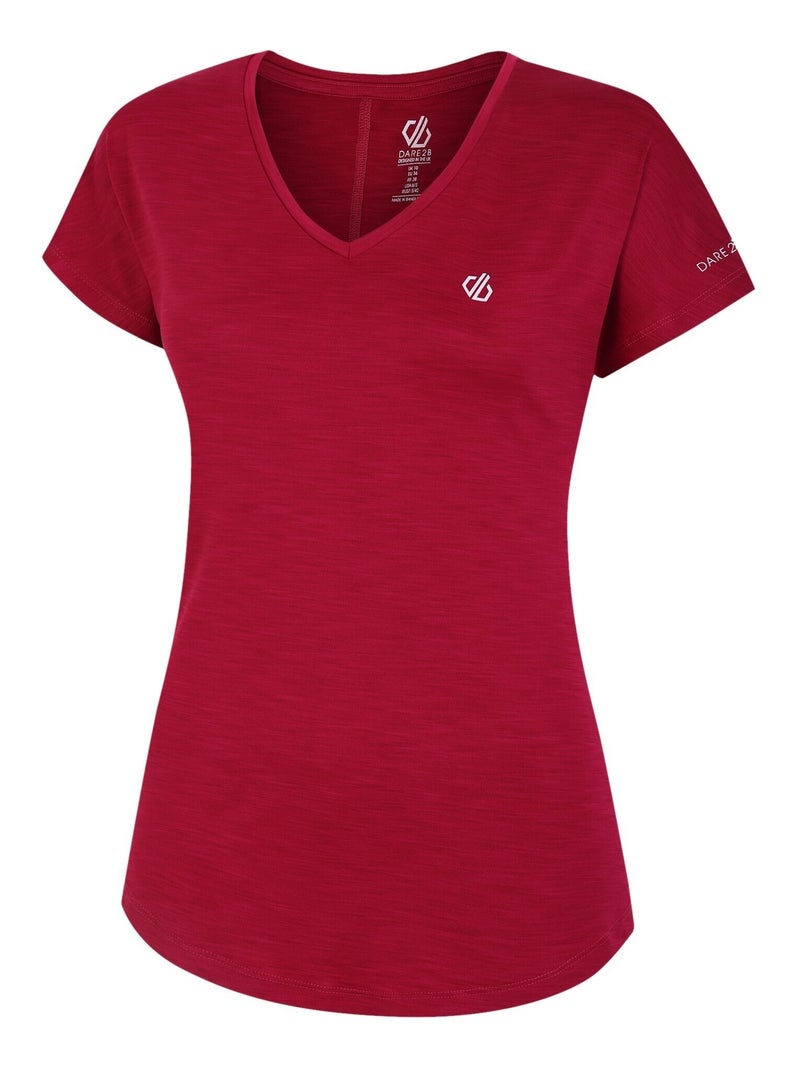 Dare 2B - T-shirt sport VIGILANT Rose saumon - Kiabi
