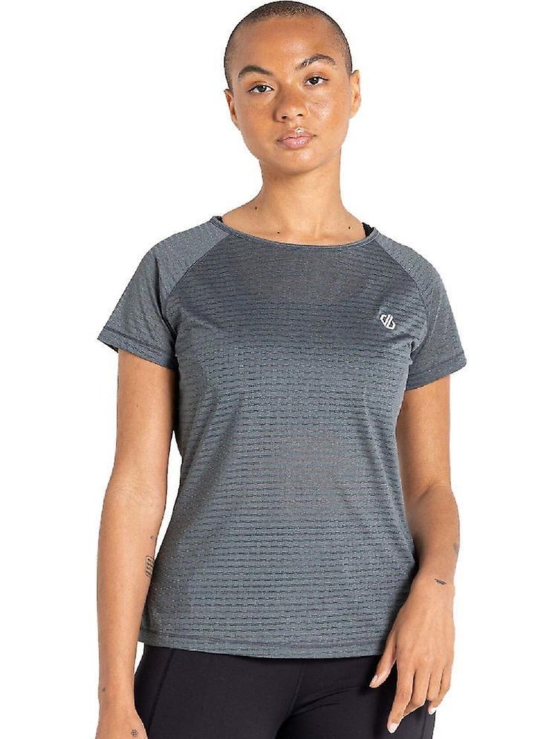 Dare 2B - T-shirt THE LAURA WHITMORE EDIT - DEFY Bleu Gris - Kiabi